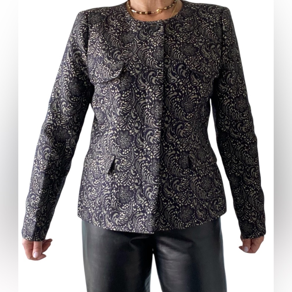 Marina Luna blazer EUC size 10 versatile timeless